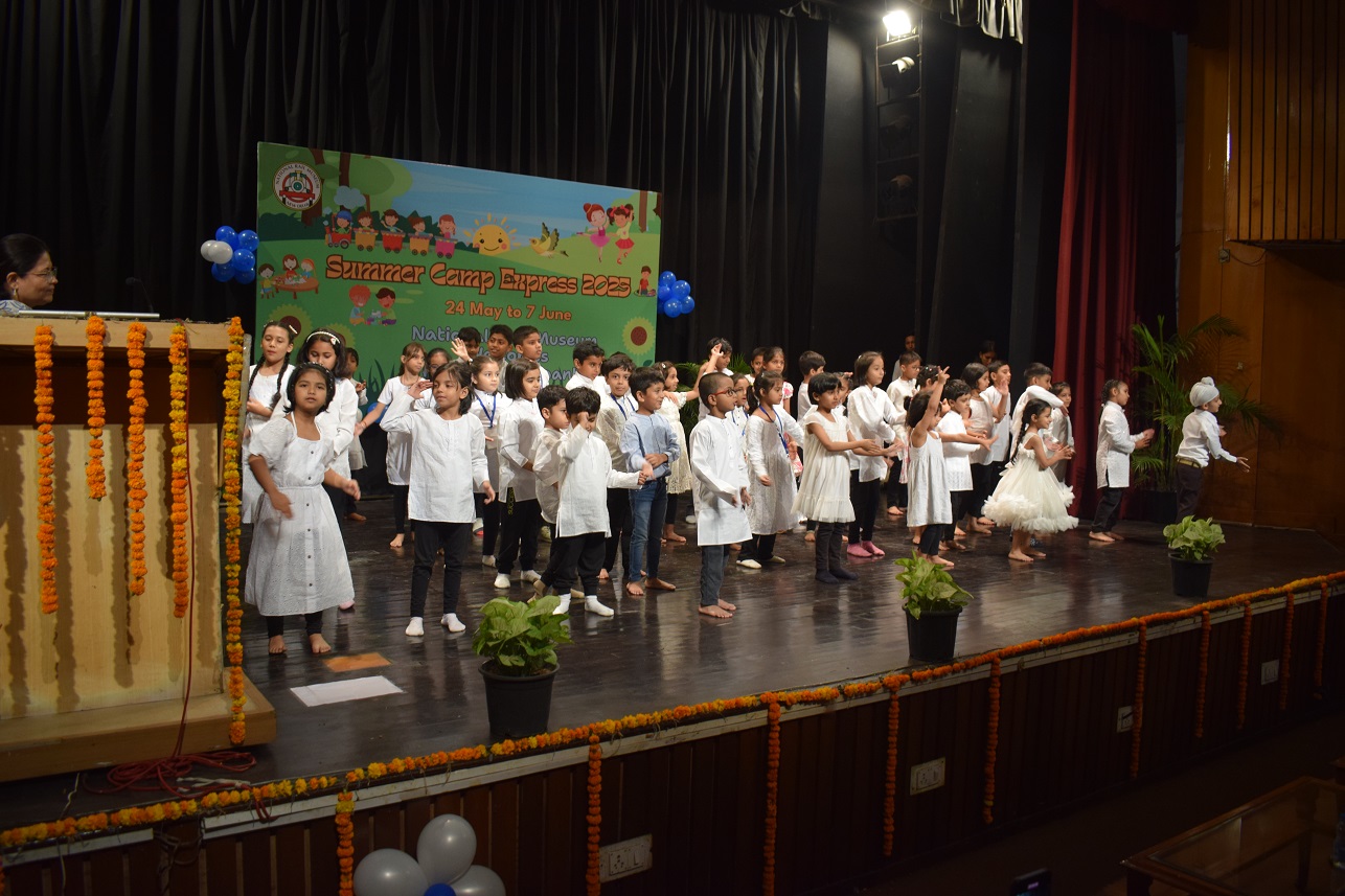 Conclusion of Summer Camp at National Rail Museum