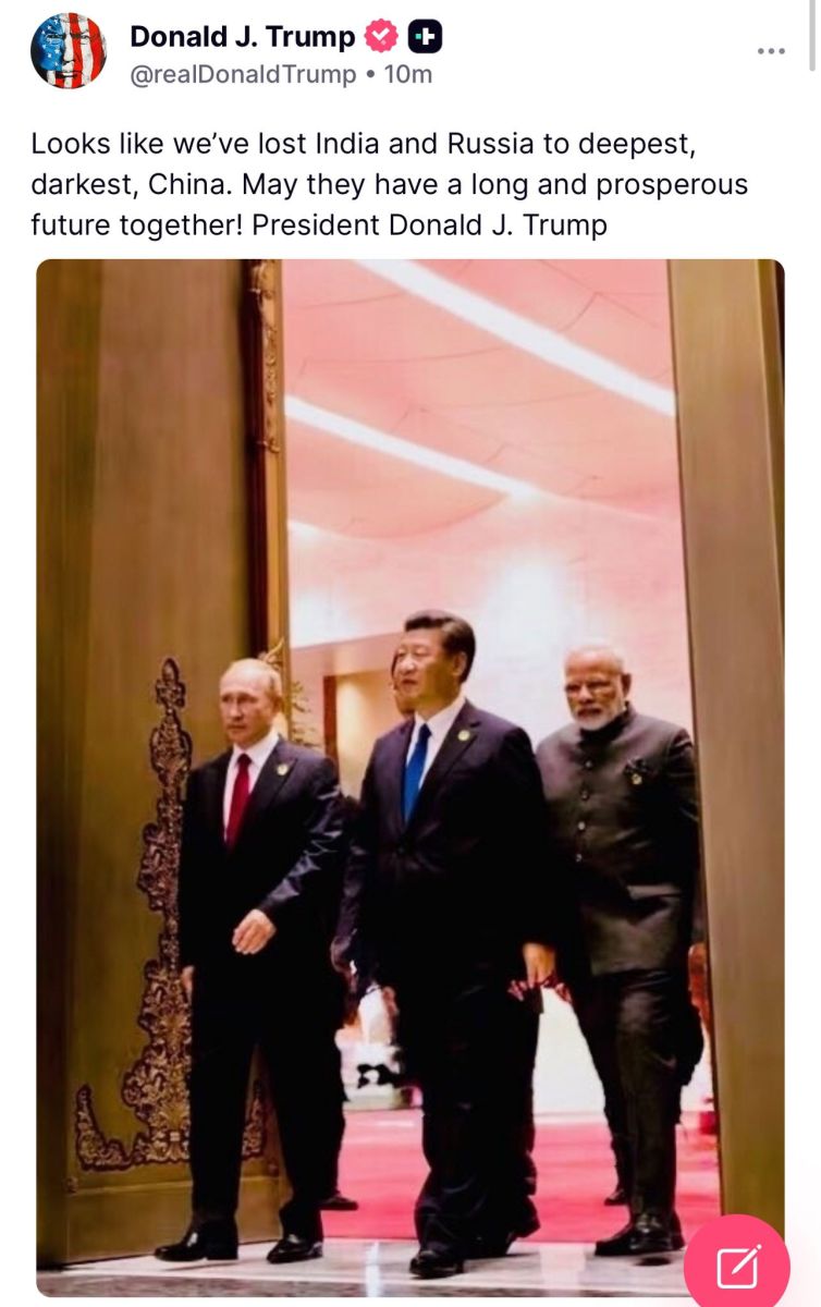 Donald Trump Big Statement on India And Russia Breaking News