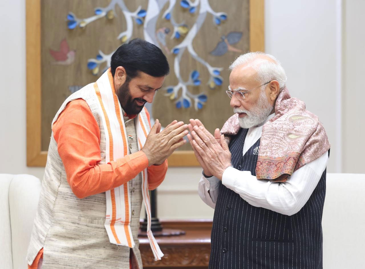 Haryana CM Nayab Saini met PM Modi in Delhi