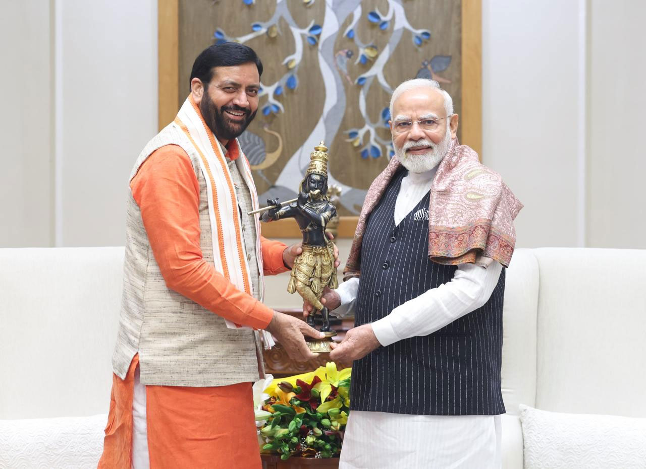 Haryana CM Nayab Saini met PM Modi in Delhi