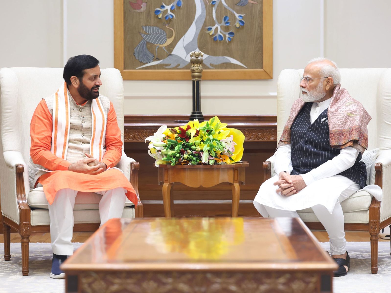 Haryana CM Nayab Saini met PM Modi in Delhi