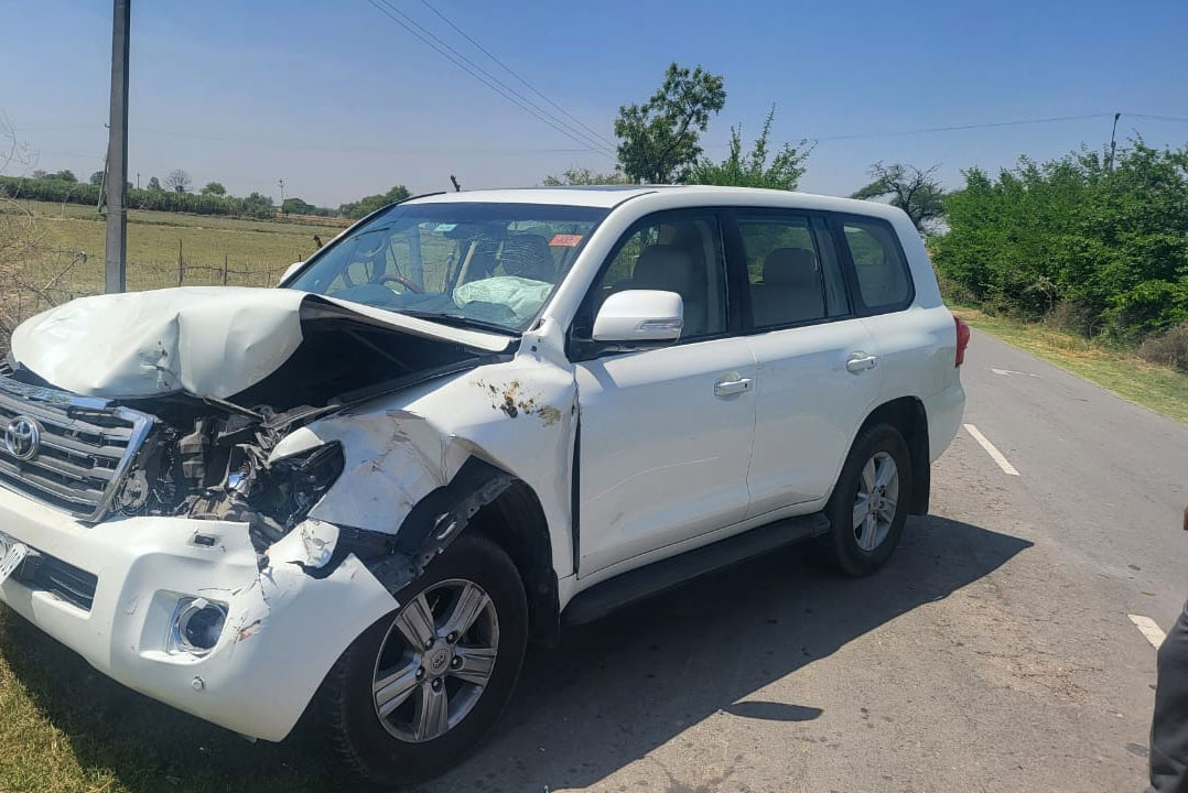 Haryana Former CM Bhupinder Singh Hooda Accident 