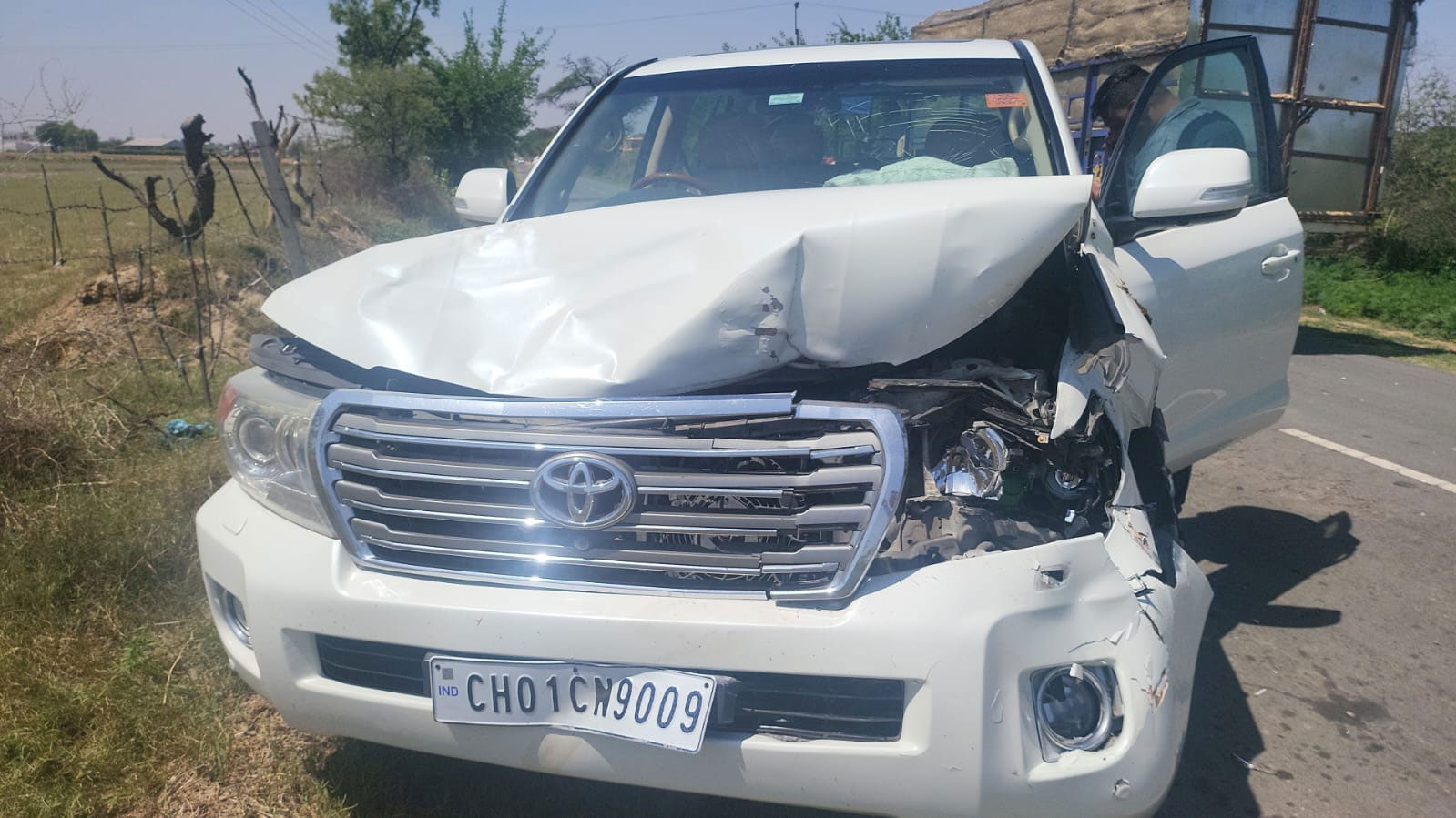 Haryana Former CM Bhupinder Singh Hooda Accident