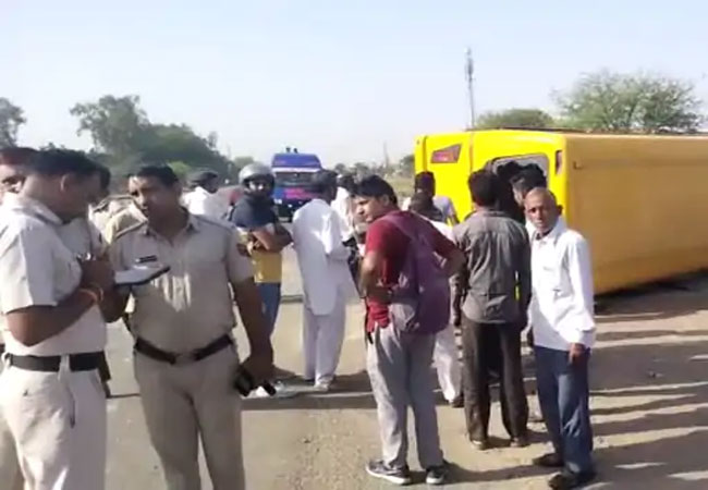 Haryana School Bus and Truck Accident