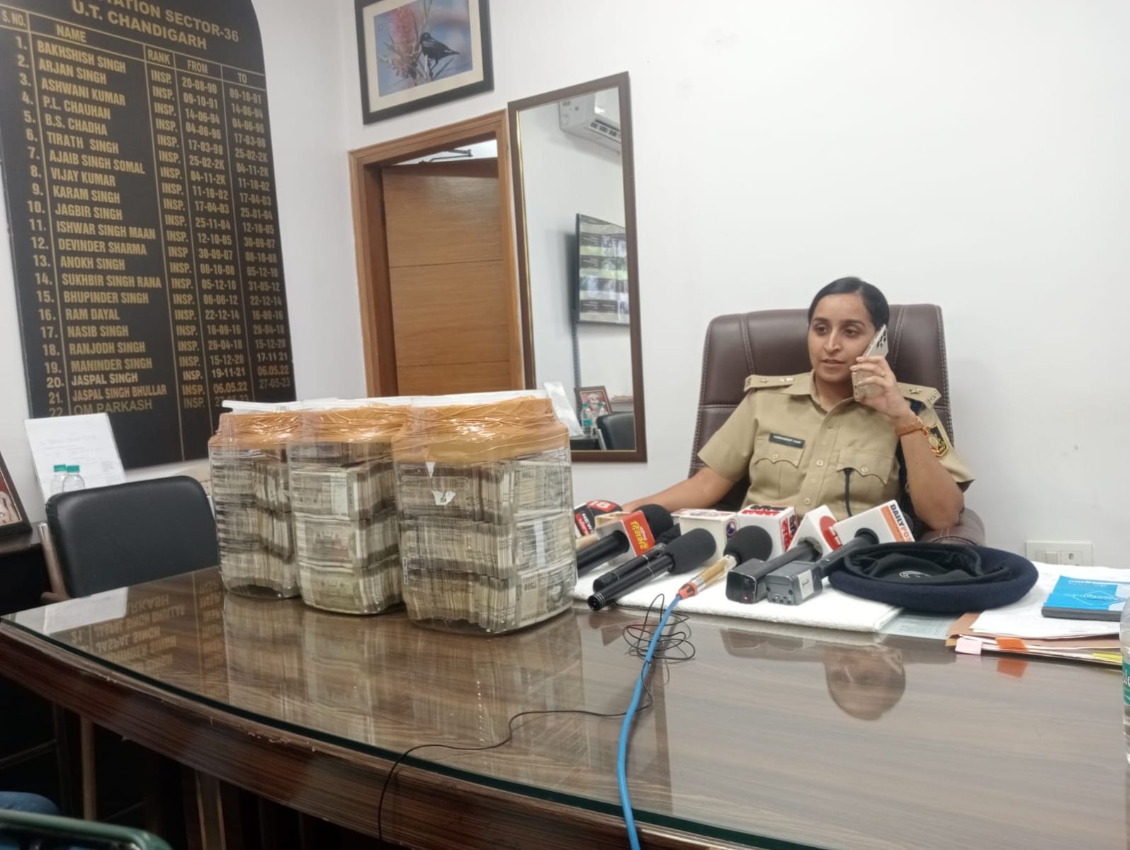Chandigarh Police Sub-Inspector Looted Businessman 