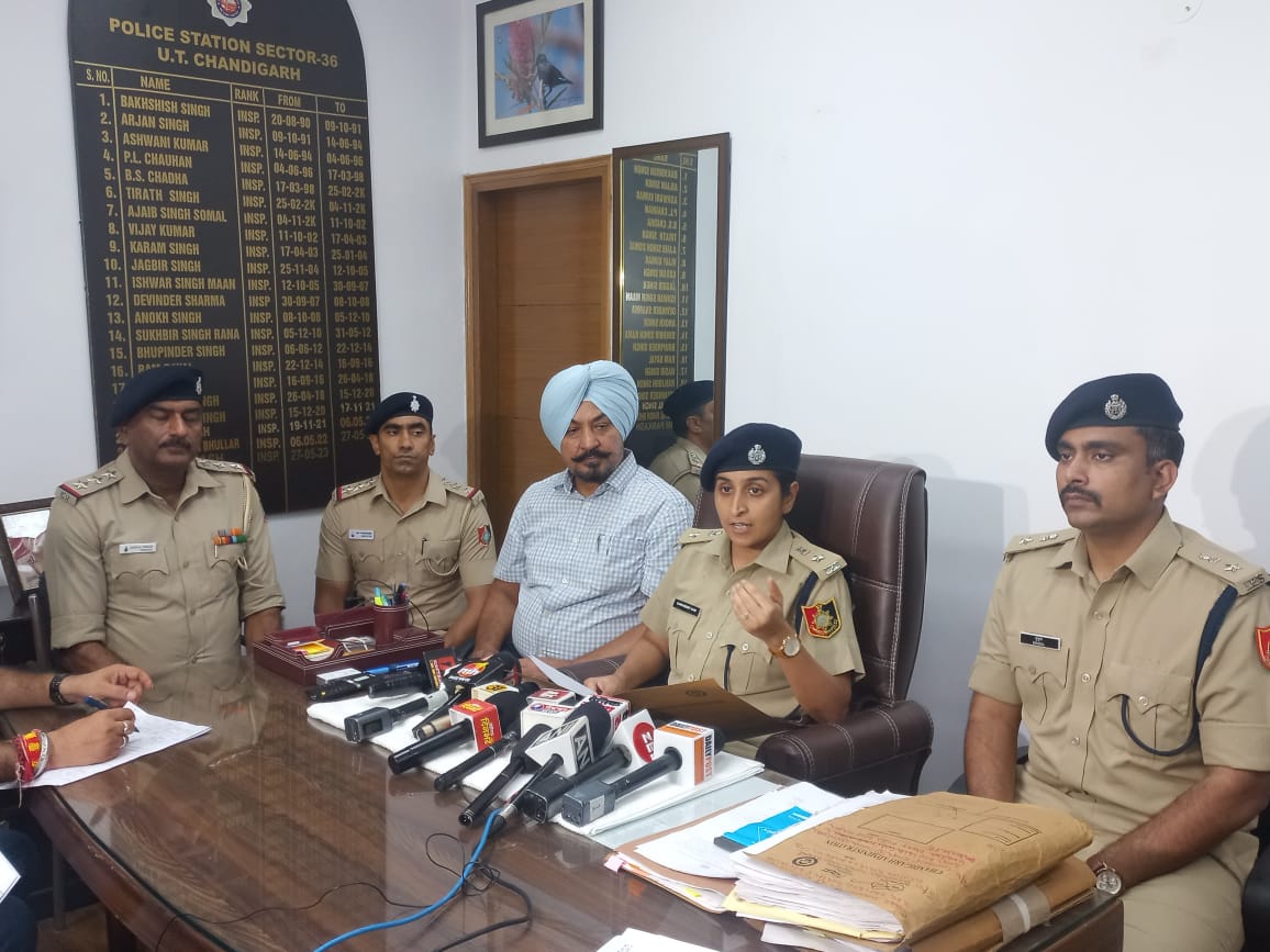 Chandigarh Police Sub-Inspector Looted Businessman 