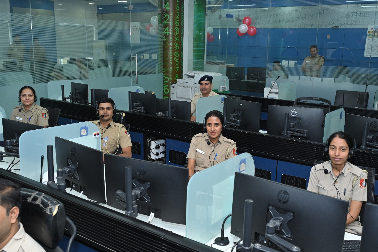  Chandigarh Dial-112 Completes 6 Years, Police Celebrate