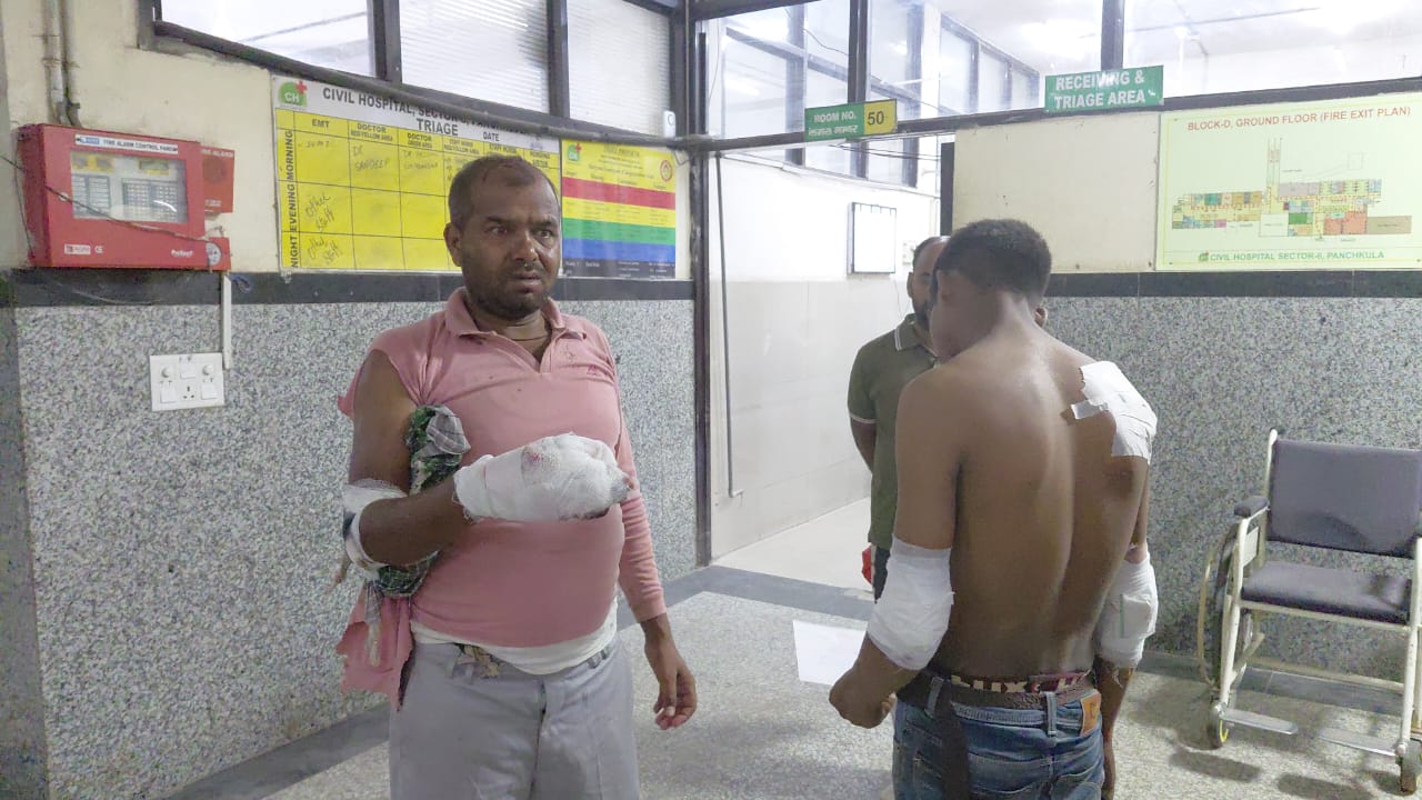 Panchkula Horrific Road Accident Pilgrims Vehicle Overturned