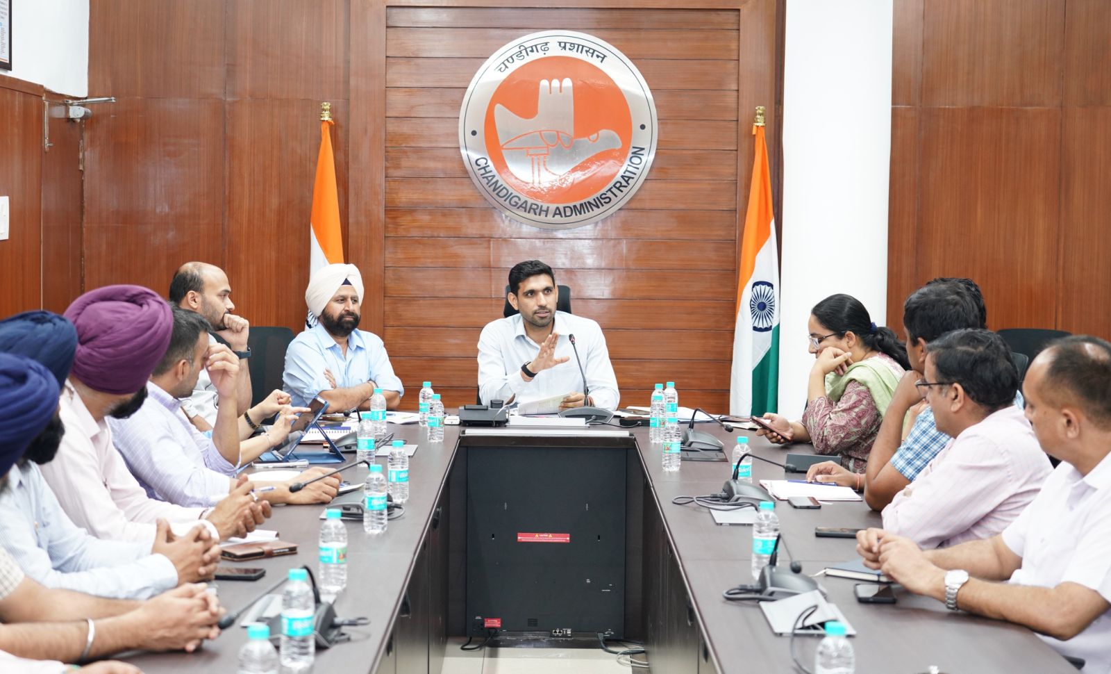 Chandigarh DC Meeting
