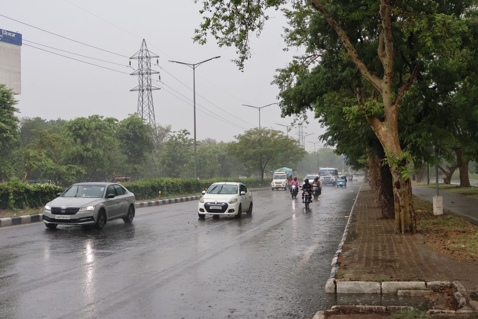 Chandigarh Rain Starts Again IMD Punjab Haryana Alert