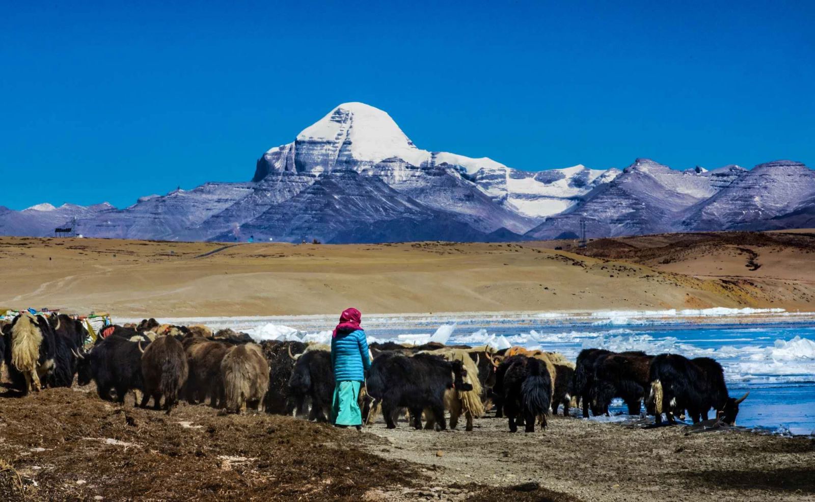 Kailash Mountain Darshan Video