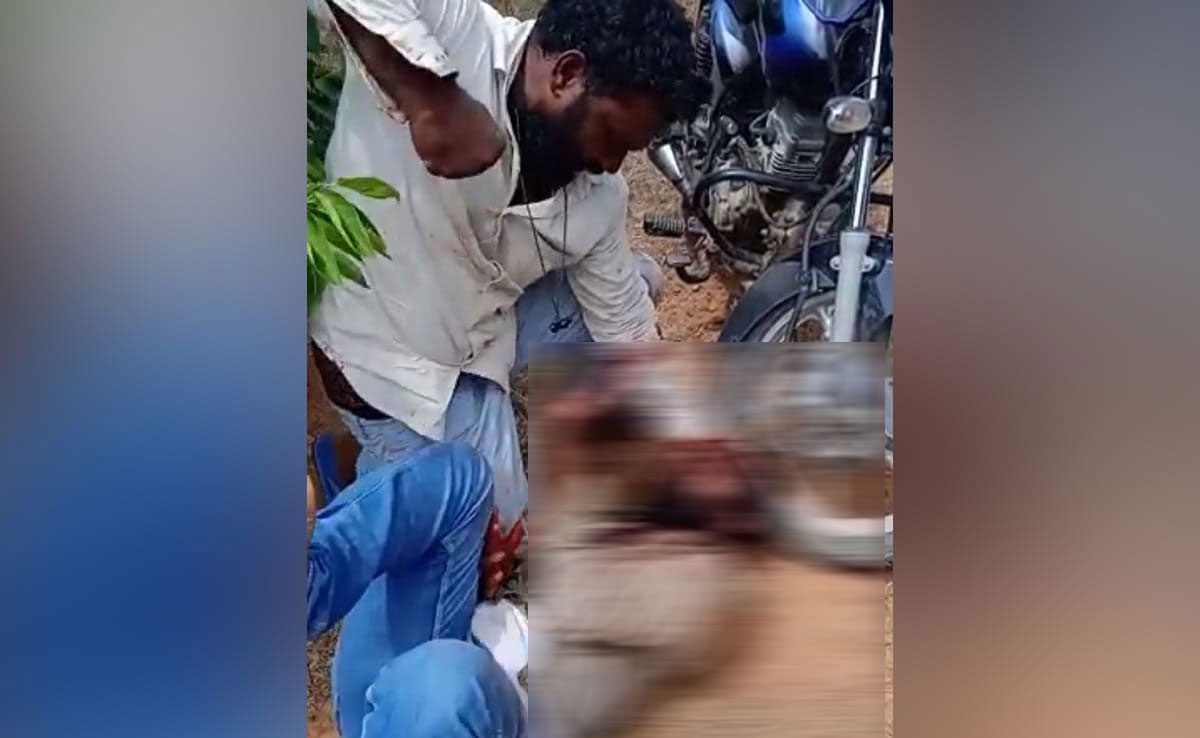  Karnataka Man cut Friend Throat and Drinks Blood