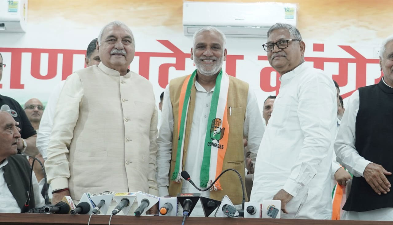 Leaders Joins Congress in Haryana