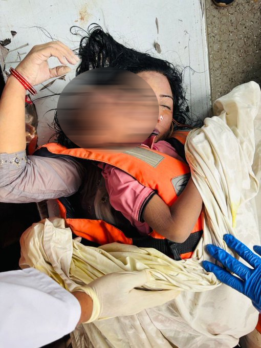 MP Jabalpur Cruise Accident A Mother Her 4-Year Son Clasped To Chest