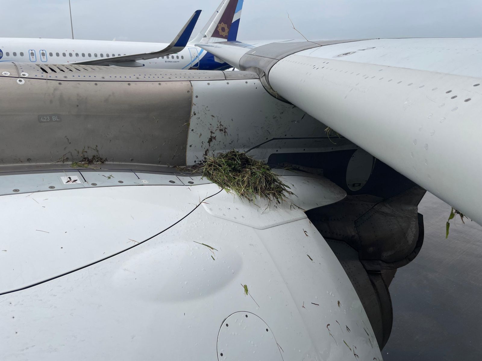 Mumbai Airport Plane Sliped At Runway During Landing From Kochi