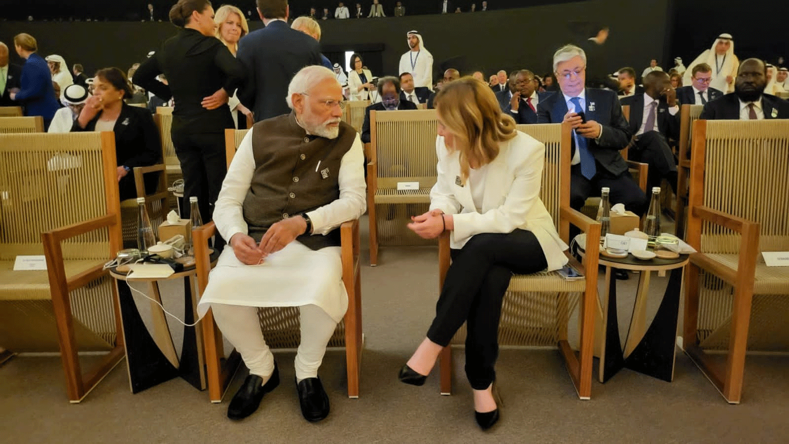 PM Modi-Italian PM Meloni Selfie Viral Melodi Trending On Internet