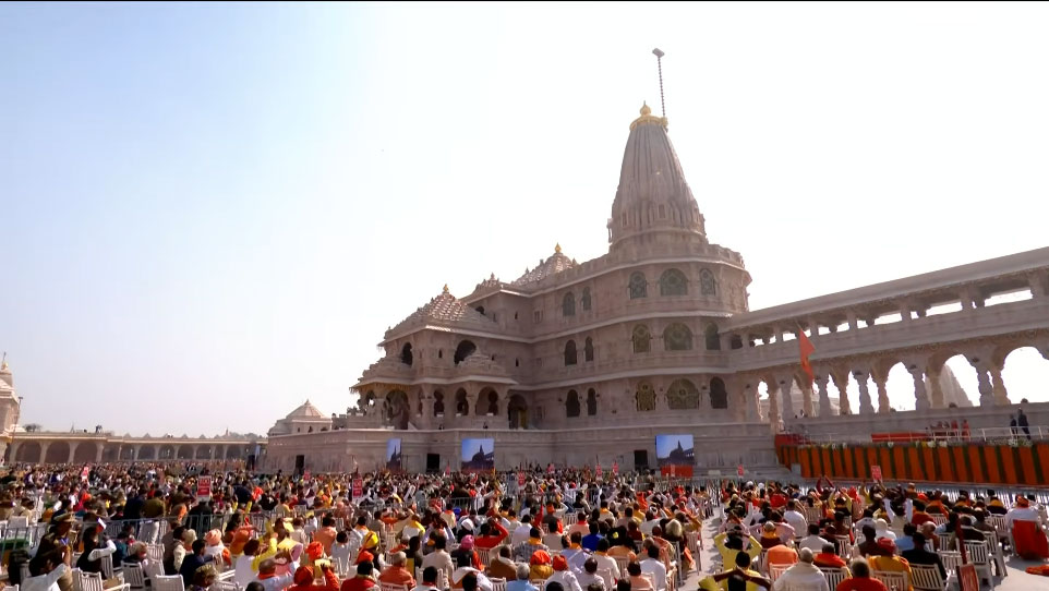 PM Modi Ram Janmabhoomi Mandir Dhwajarohan Ceremony News