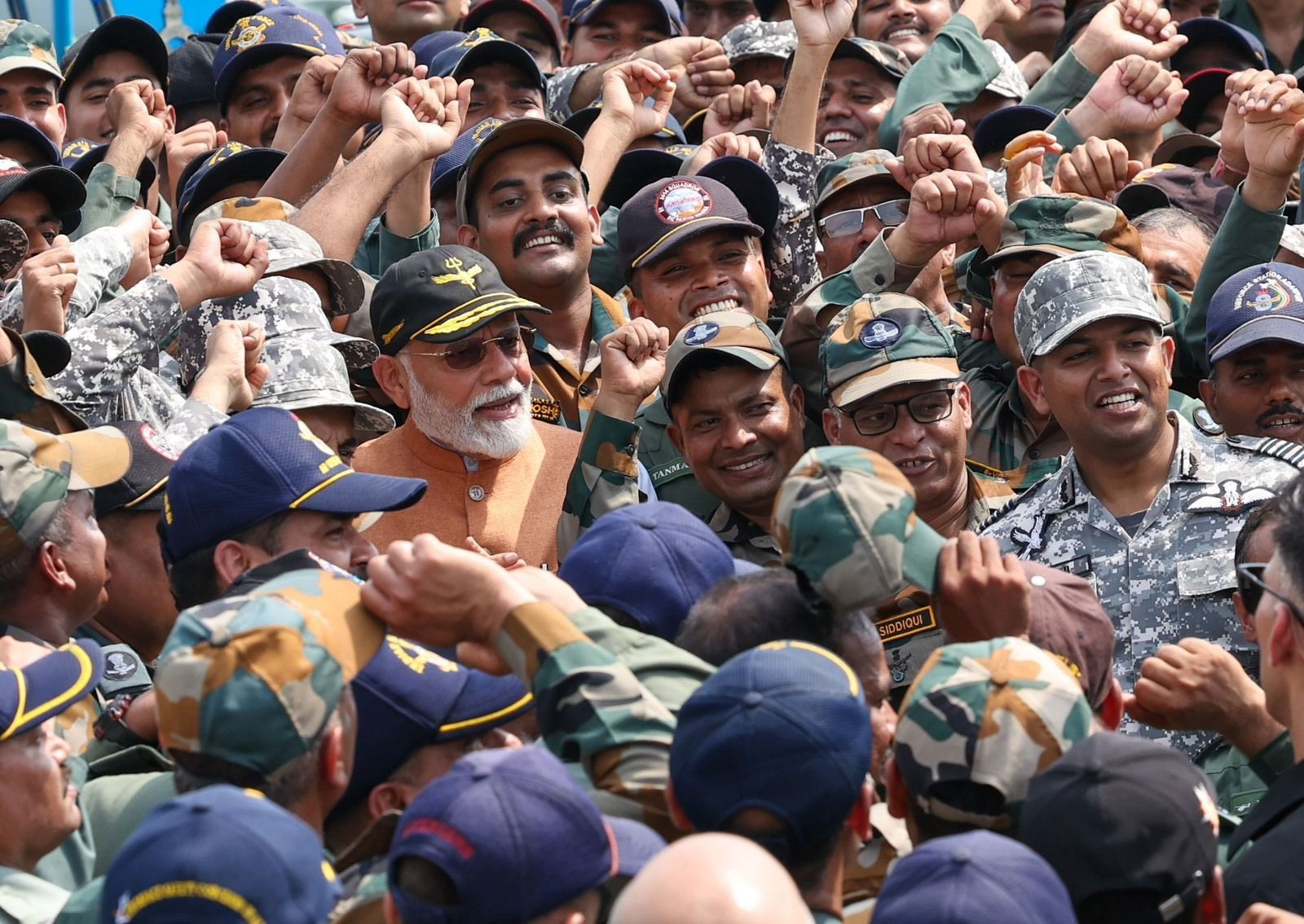PM Modi at Adampur Air Base
