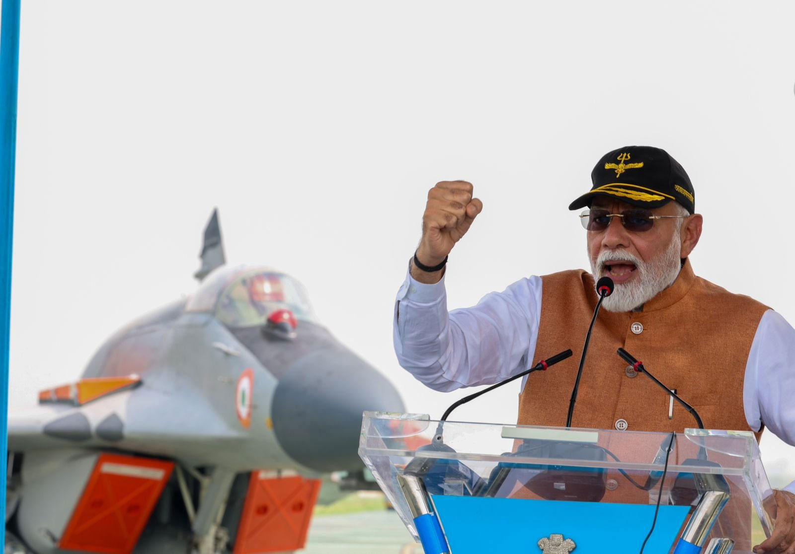 PM Modi at Adampur Air Base