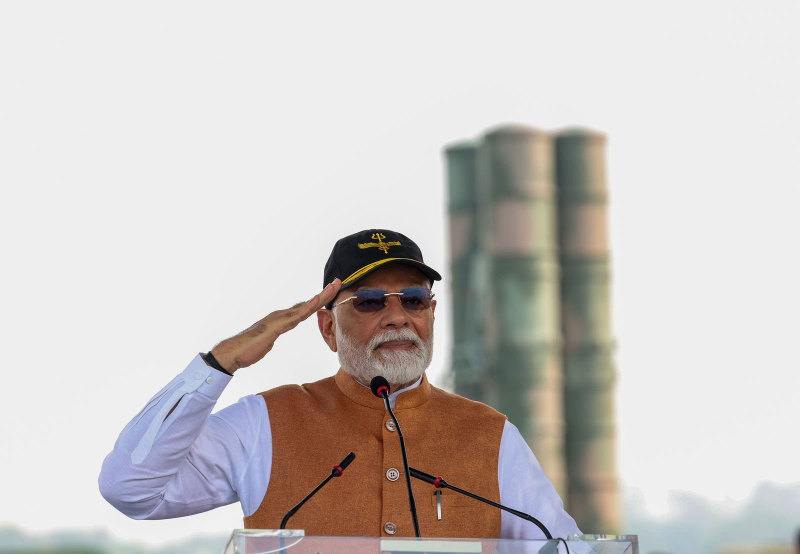PM Modi at Adampur Air Base