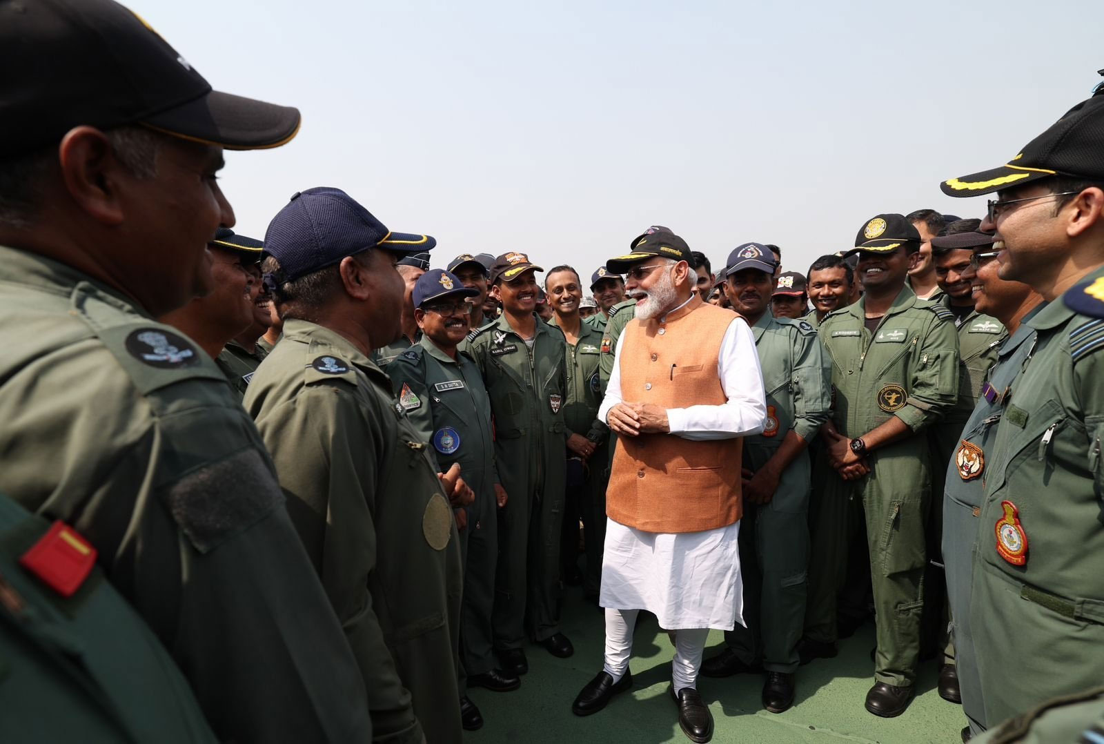 PM Modi at Adampur Air Base