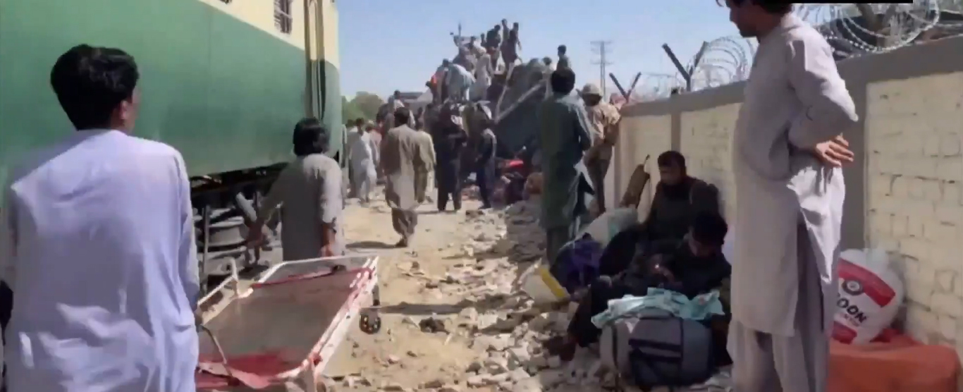 Pakistan Quetta Railway Track Blast