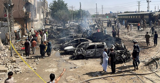 Pakistan Quetta Railway Track Blast 26 Deaths And Injured Several