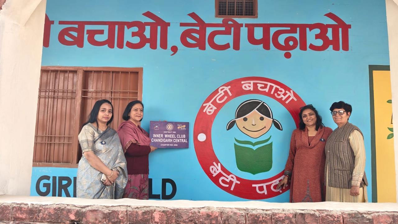 Panchkula Happy School made by Inner Wheel Club Chandigarh Central