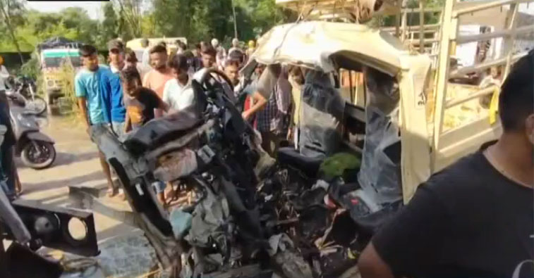Punjab Big Road Accident PRTC Bus and Pickup Collide in Jalandhar