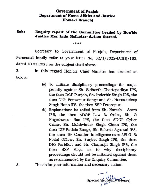 Punjab Govt Action Against These Officers For PM Modi Security Breach 