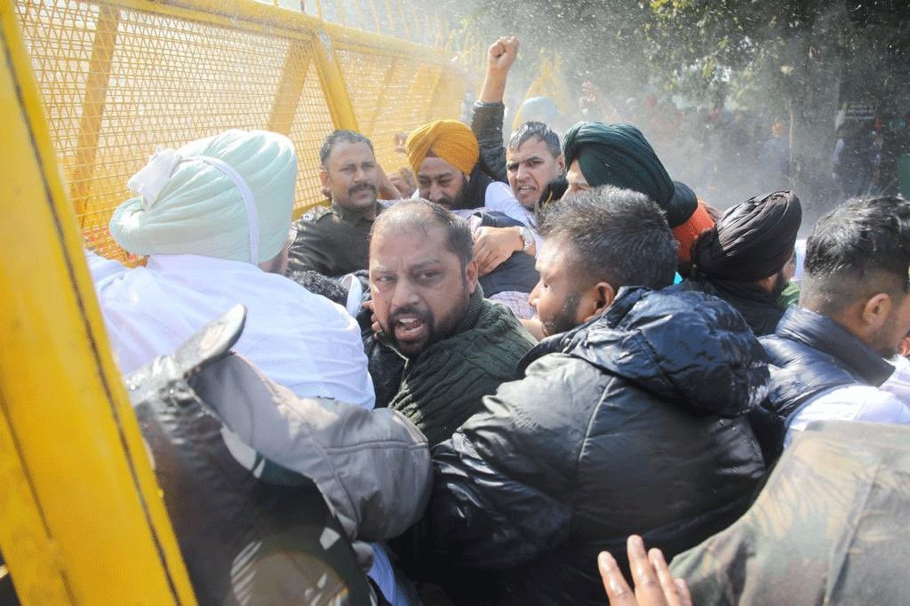Punjab Youth Congress Protest In Chandigarh