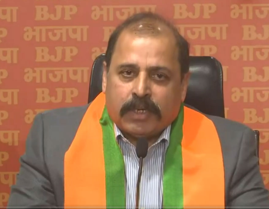 RKS Bhadauria Joins BJP