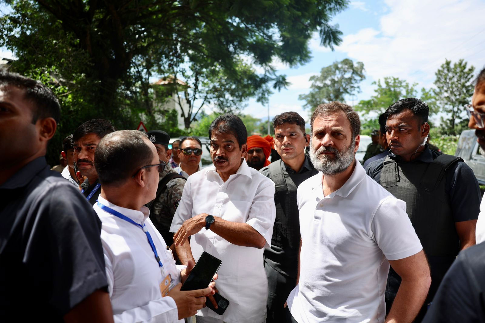 Rahul Gandhi Manipur Visit Updates