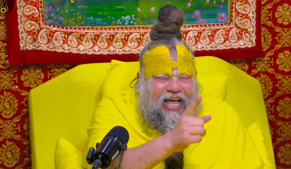 Rajpal Yadav reached to Premanand Maharaj for Darshan