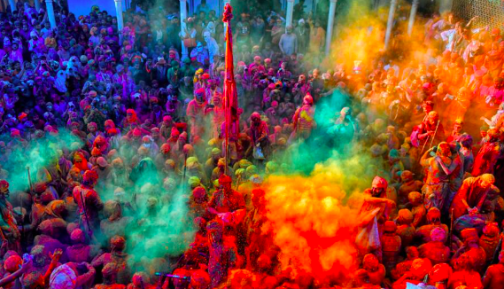Holi Festival and Holika Dahan: Celebration of Colors, Good Over Evil