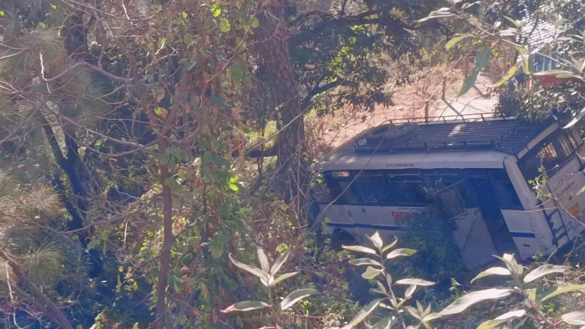 Shimla Bus Fell Into Ditch