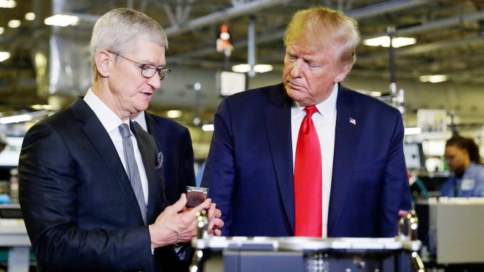 Trump Message To Apple CEO Tim Cook Dont Set Up Production Plants in India