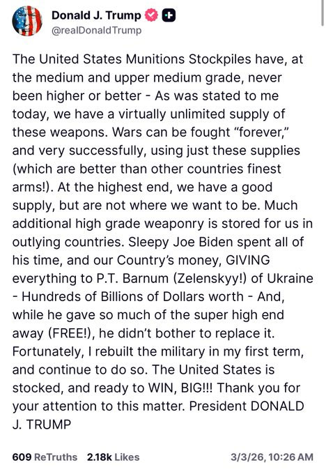 US Donald Trump New Statement On Iran War Breaking News