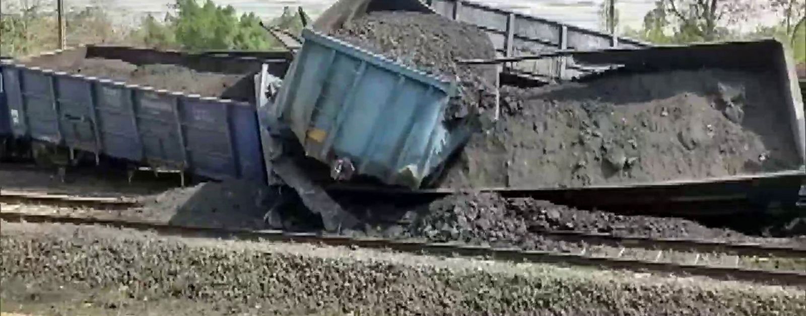  MP Two Goods Trains Collided