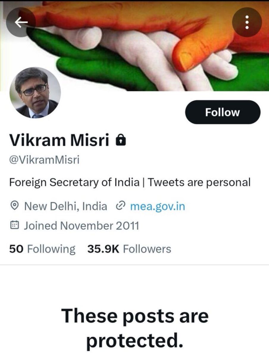 Vikram Misri Hate Attacks