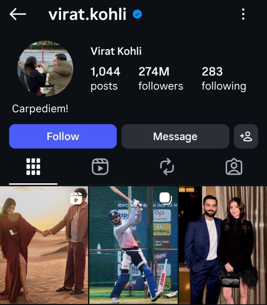  Virat Kohli Instagram Account Deactivated News Latest