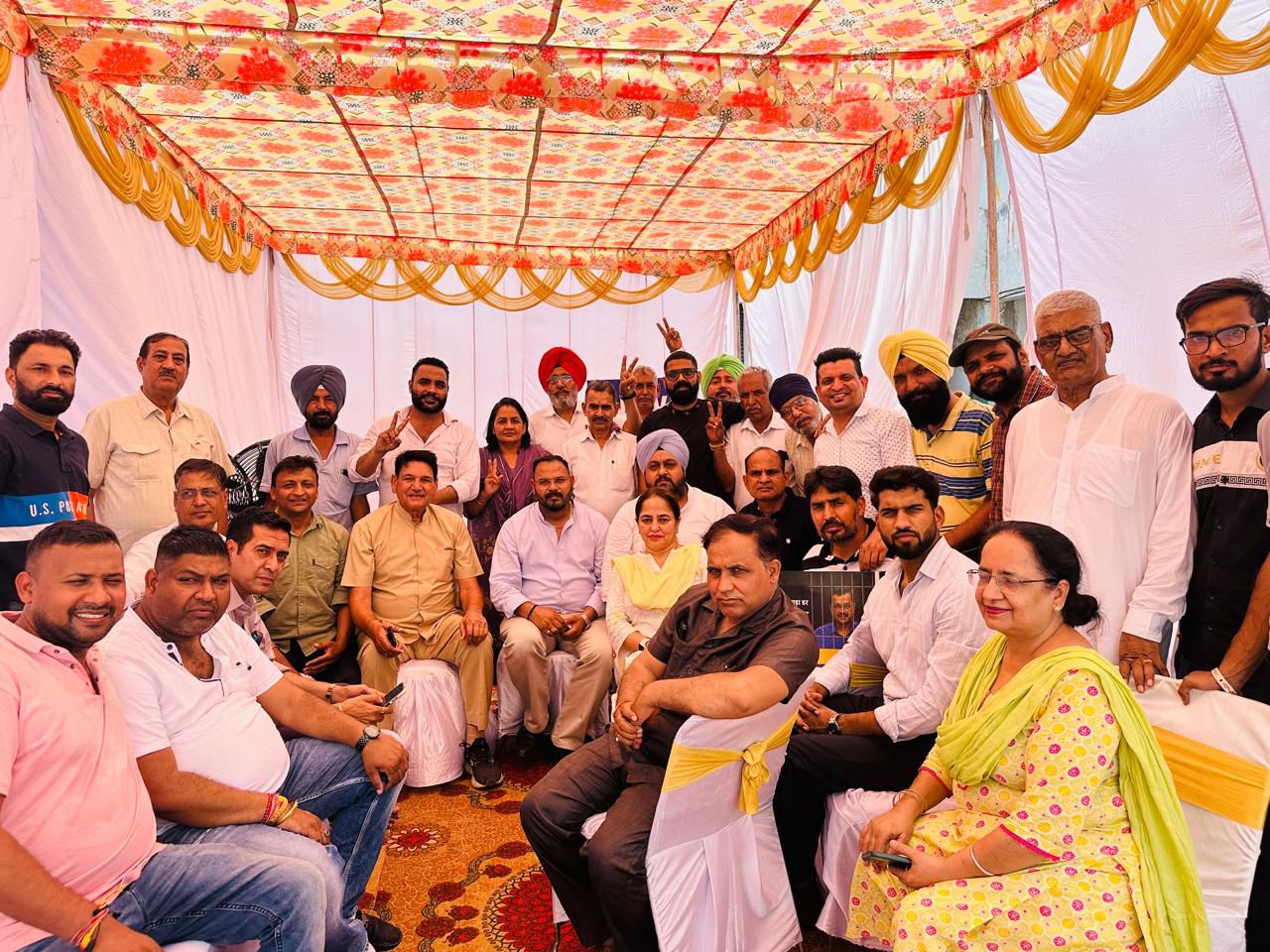 AAP Protest Against BJP