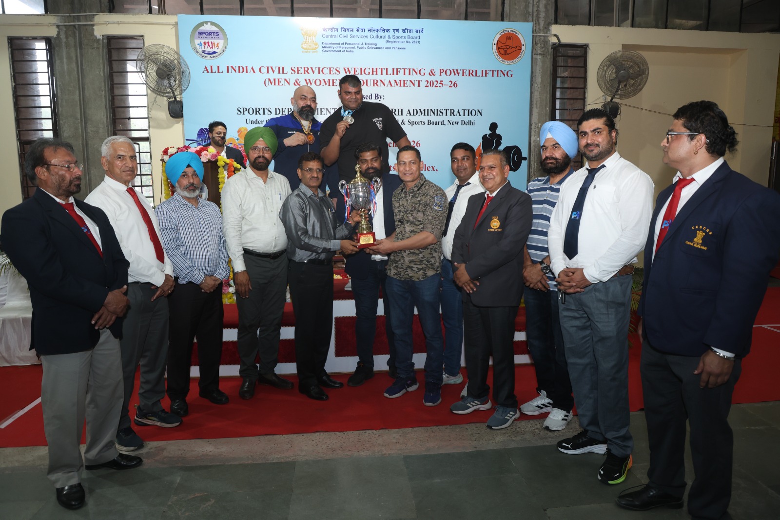 All India Civil Services Weightlifting and Powerlifting Tournament 2025–26
