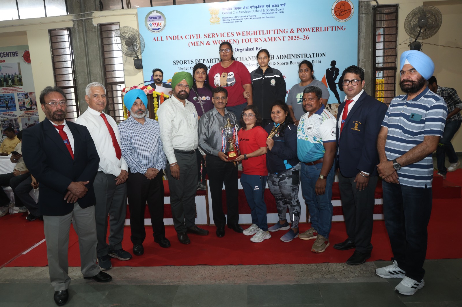 All India Civil Services Weightlifting and Powerlifting Tournament 2025–26