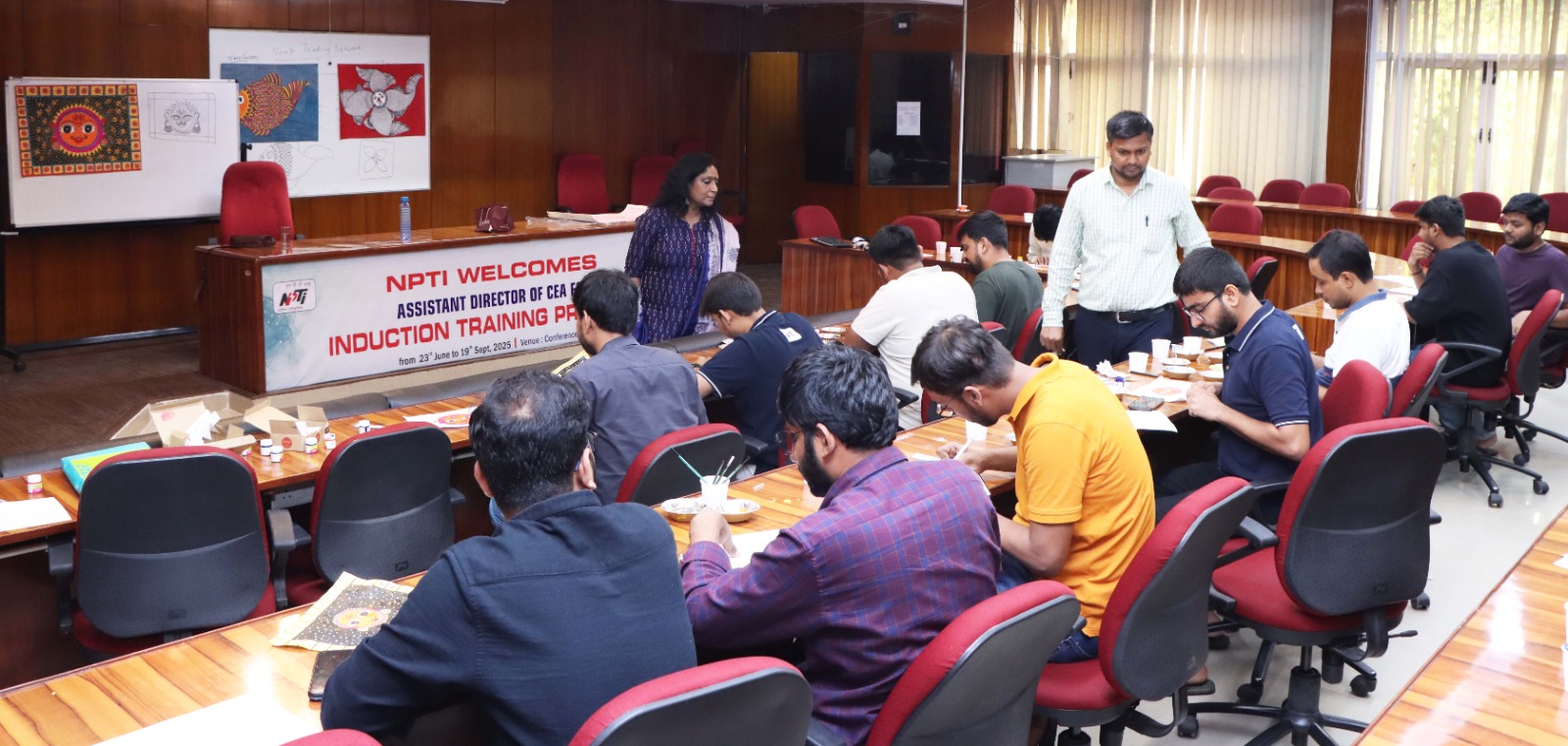 Painting workshop for Assistant Directors