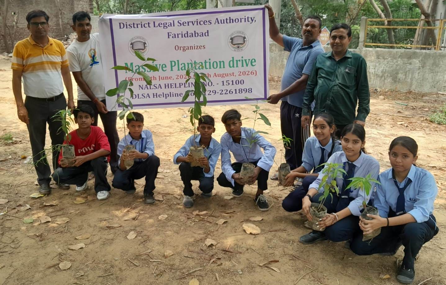 District Legal Services Authority's Massive Plantation Drive
