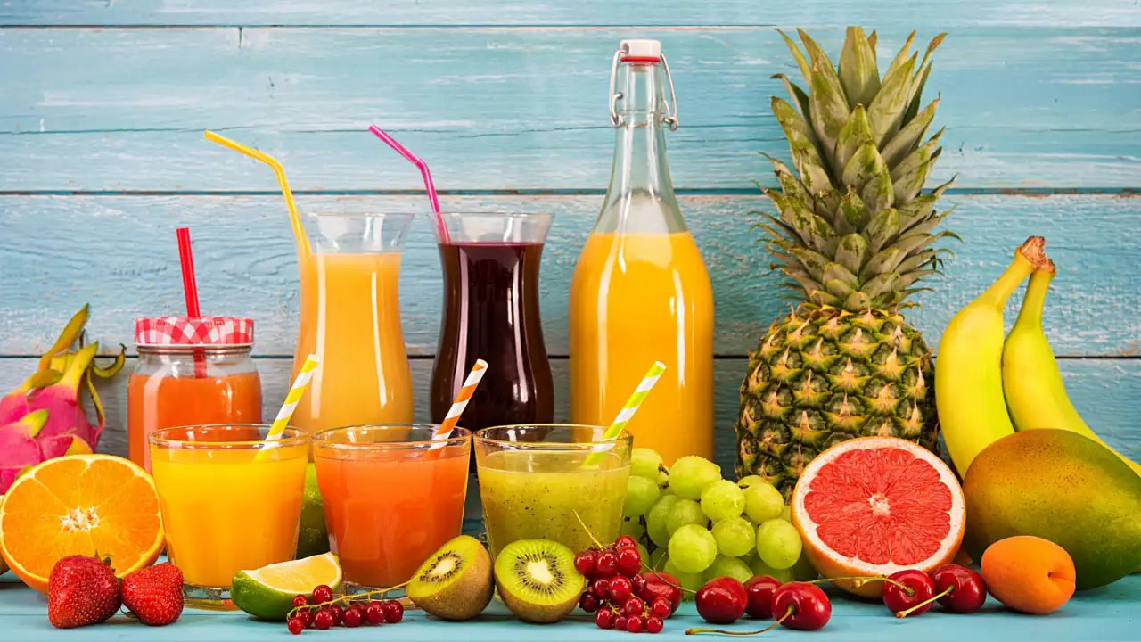 Coconut Water or Fruit Juice