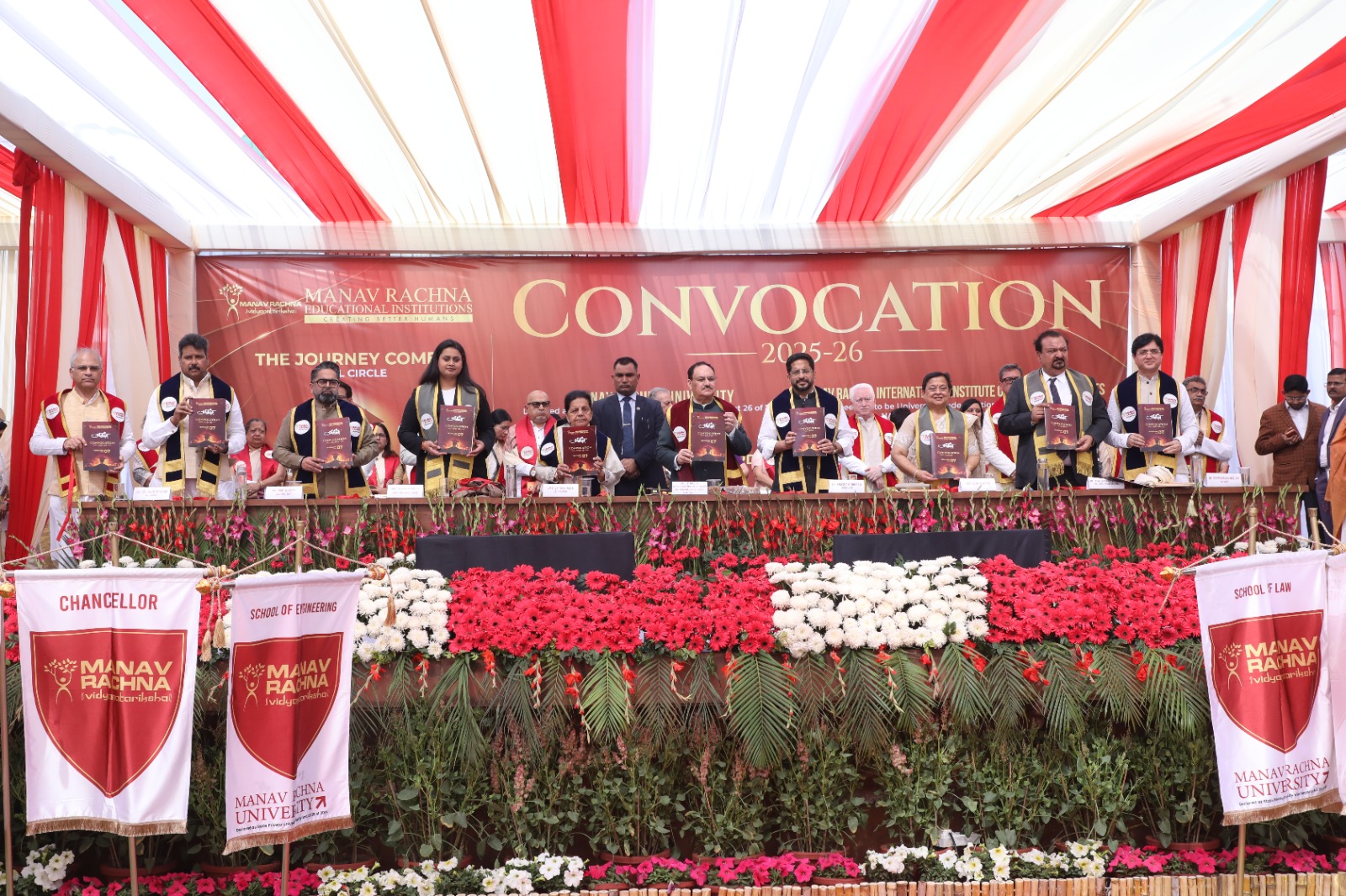Human Rachna University Awarded Degrees to 2,150 Students