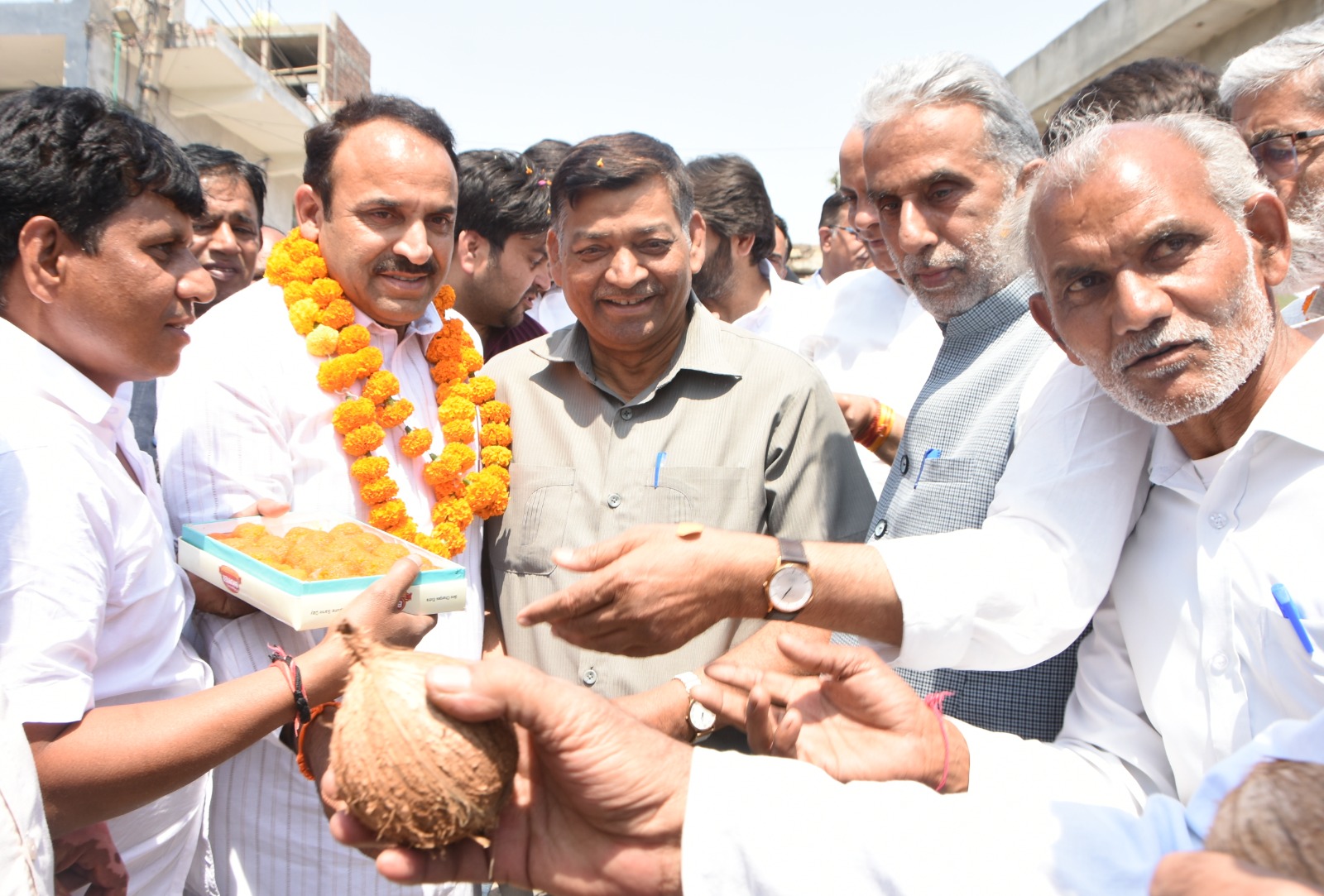 Union Minister of State Krishan Pal Gurjar