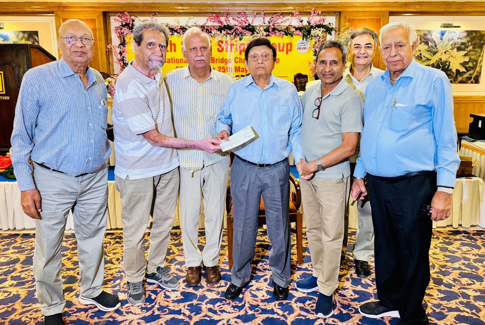 E.I.S.K. won the National Bridge Championship